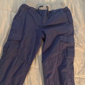 Hanna Andersson cotton lined navy pants